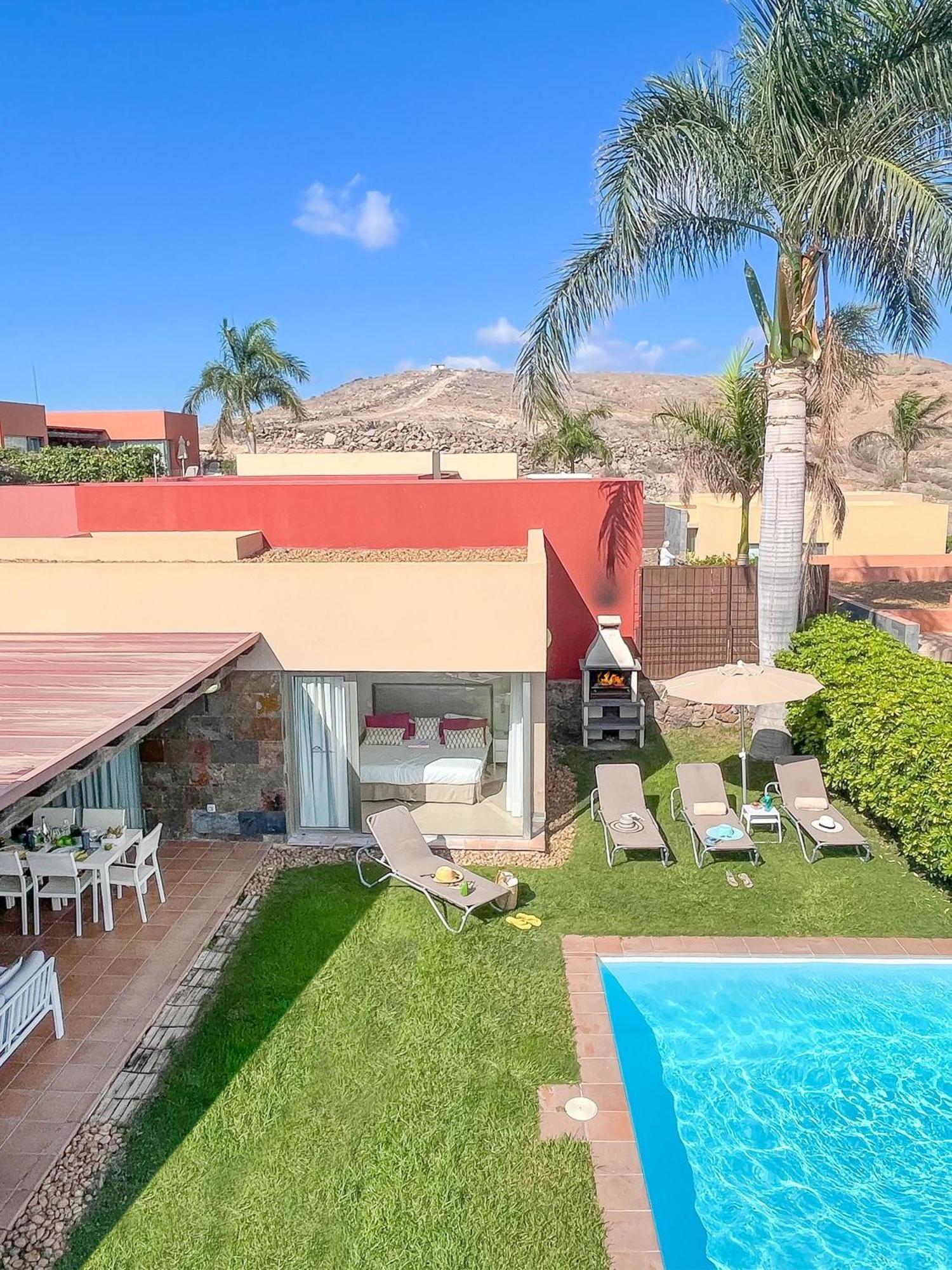 Villa Salobre Golf Siete Luxury Retreat In Gran Canaria Private Outdoor Heatable Pool Bbq Facilities Shaded Outdoor Dining Area Salobre, Las Palmas de Gran Canaria