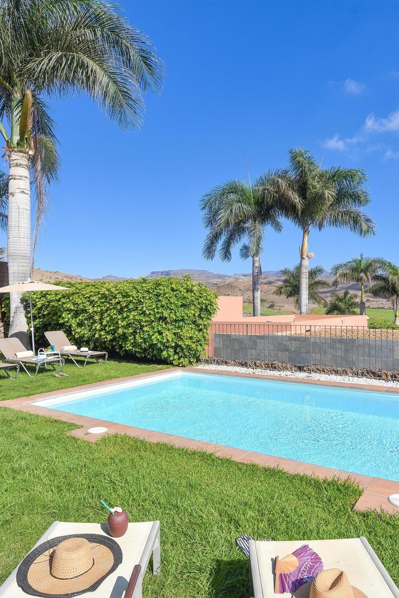 Villa Salobre Golf Siete Luxury Retreat In Gran Canaria Private Outdoor Heatable Pool Bbq Facilities Shaded Outdoor Dining Area Salobre, Las Palmas de Gran Canaria