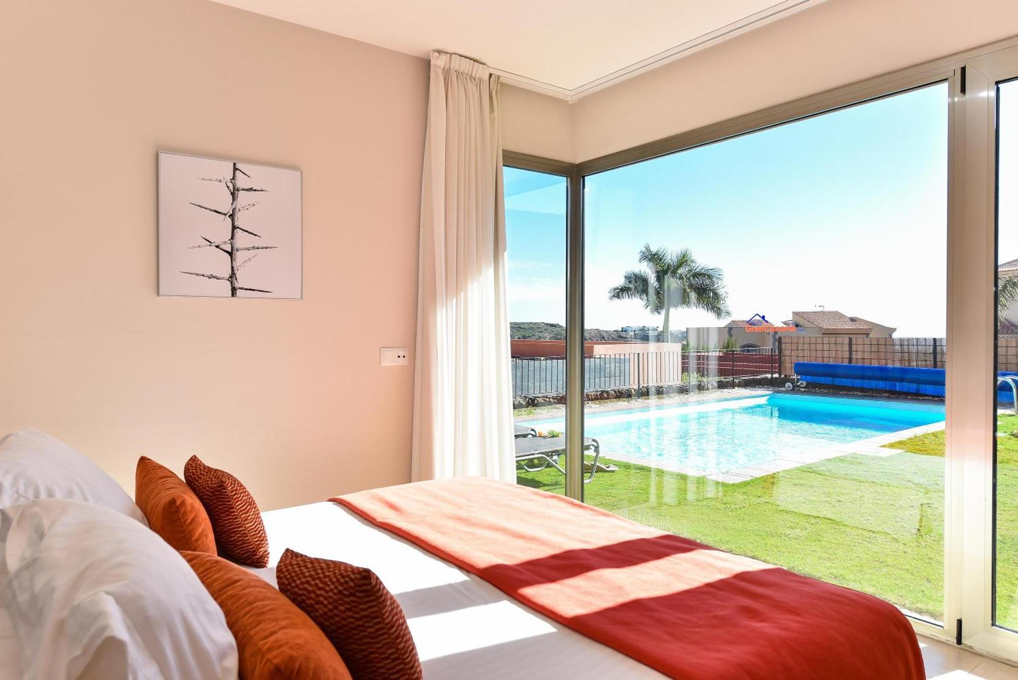 Salobre Golf Siete Luxury Retreat In Gran Canaria Private Outdoor Heatable Pool Bbq Facilities Shaded Outdoor Dining Area Salobre, *