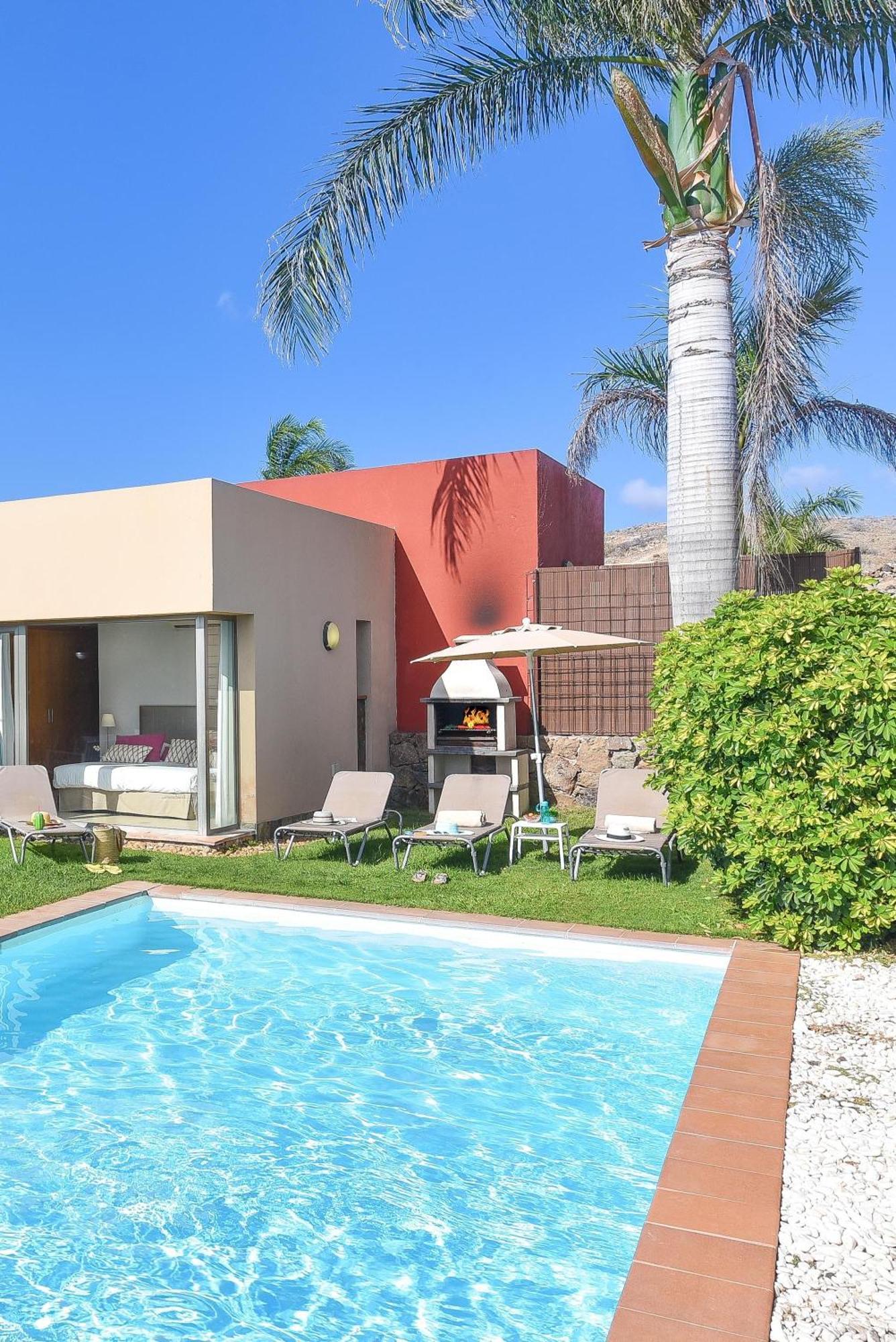 Salobre Golf Siete Luxury Retreat In Gran Canaria Private Outdoor Heatable Pool Bbq Facilities Shaded Outdoor Dining Area Salobre, *